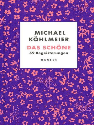 cover image of Das Schöne